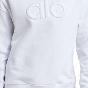 Alo White Sweatshirt